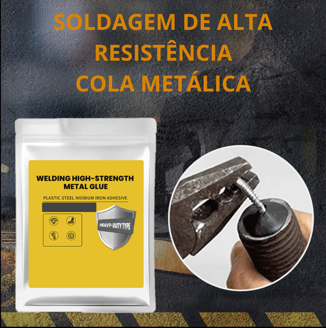 Soldagem de cola metálica de alta resistência