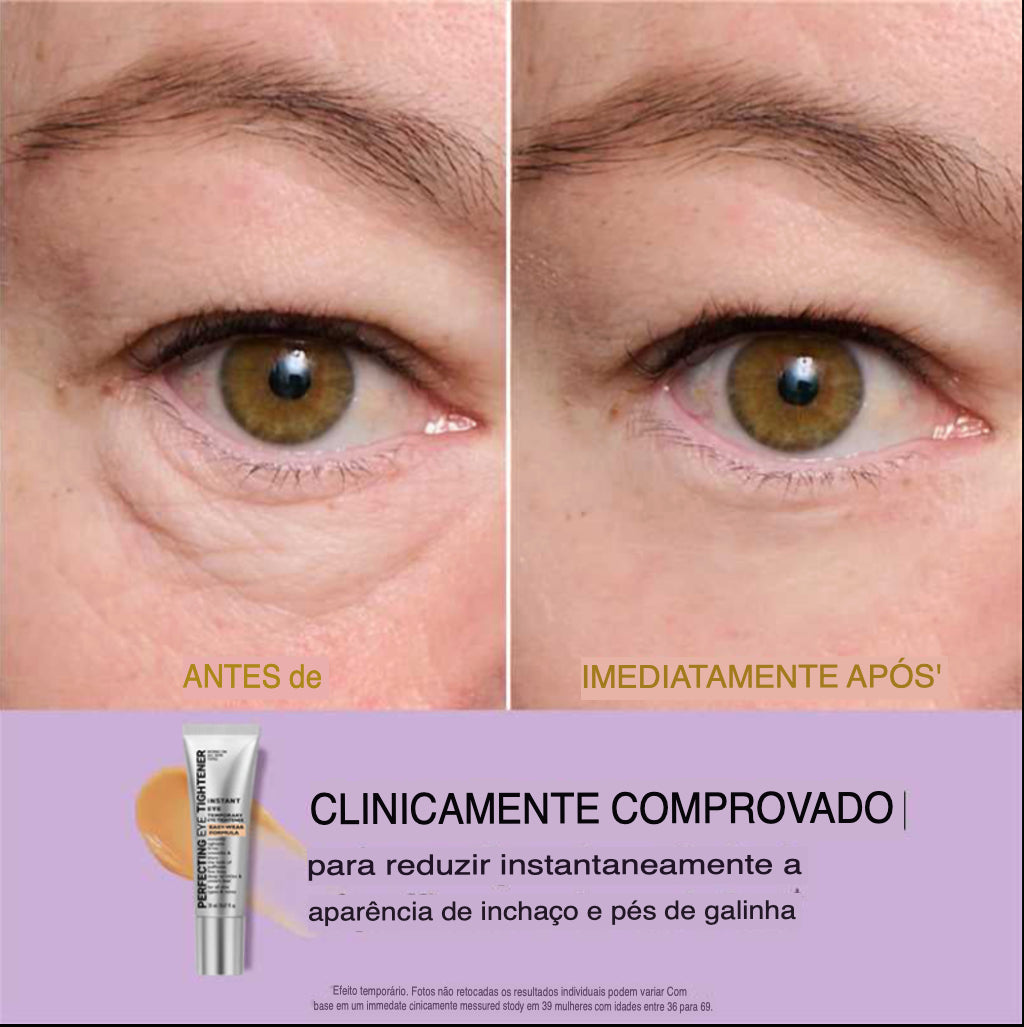 Creme instantâneo para o contorno dos olhos