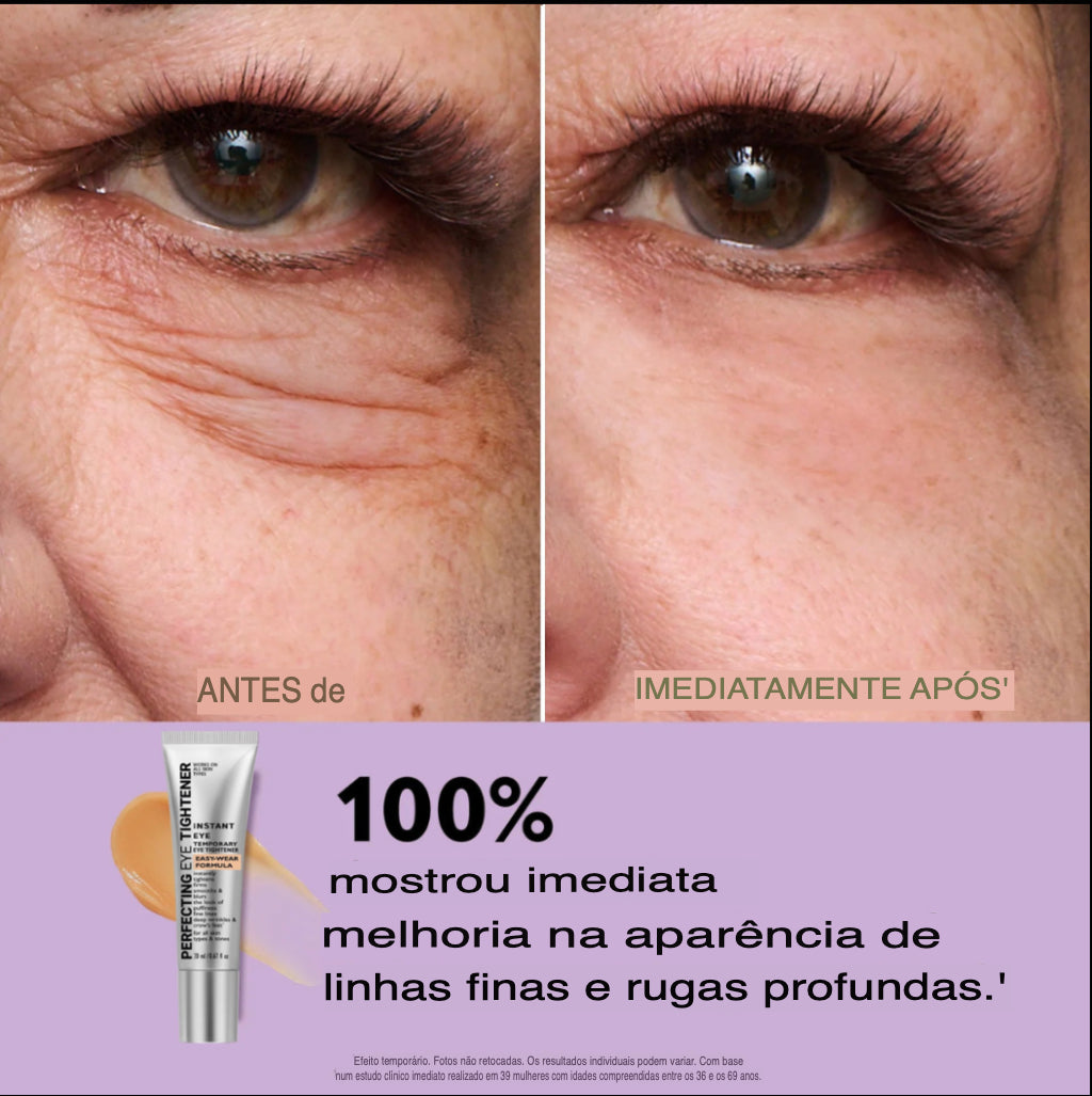 Creme instantâneo para o contorno dos olhos