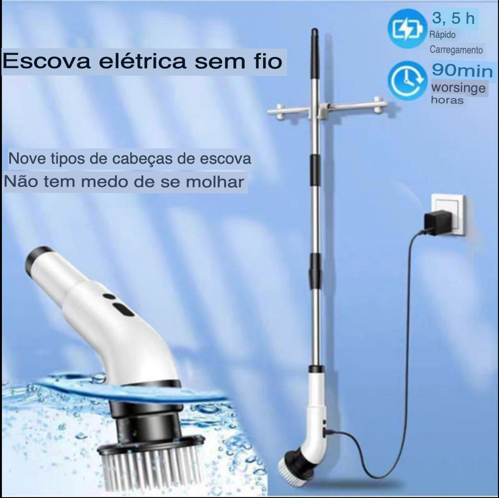 Escova elétrica sem fio