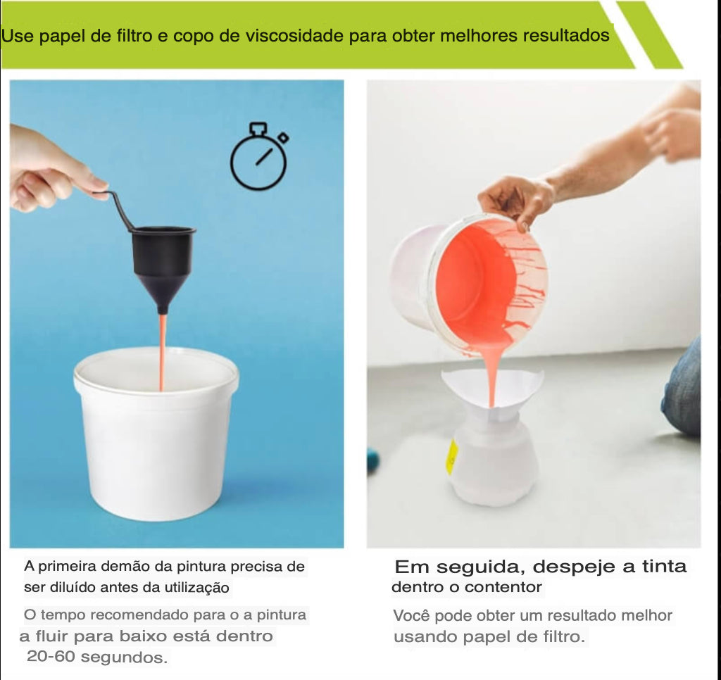 Pistola de Pintura de Alta Pressão Sem Fios – Desempenho Profissional a Um Preço Acessível
