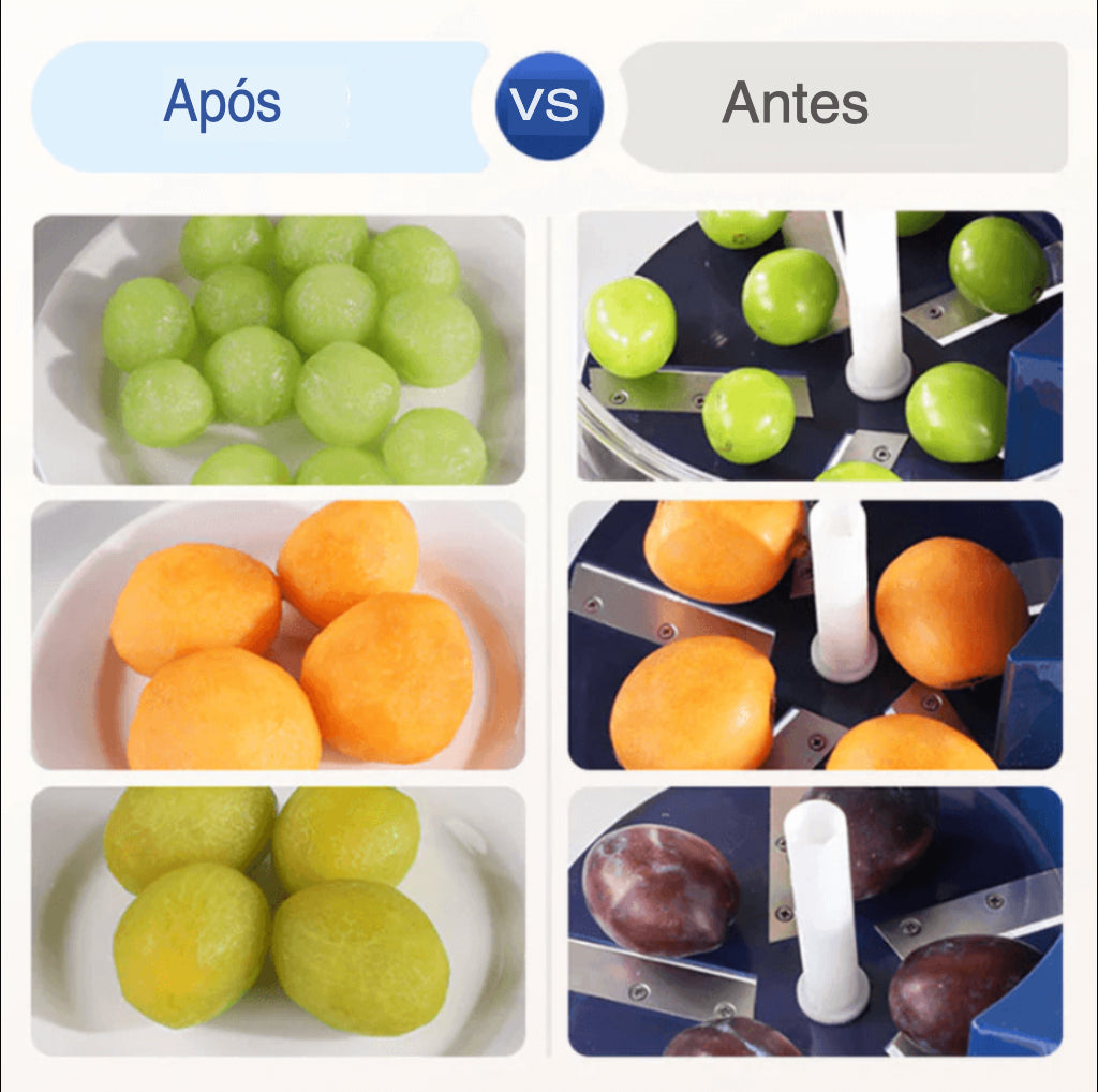 Descasque as Suas Frutas e Legumes em Segundos!