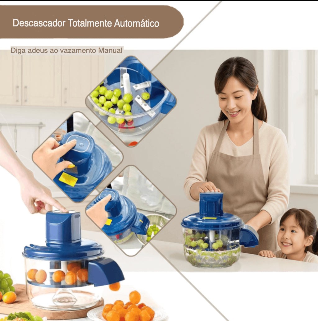 Descasque as Suas Frutas e Legumes em Segundos!
