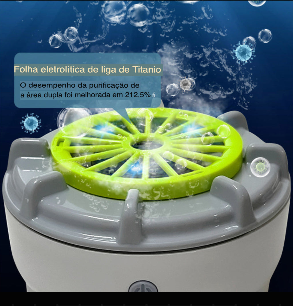 🌿 Esterilizador Portátil e Recarregável – Purifica os Seus Alimentos em Profundidade 🍎✨