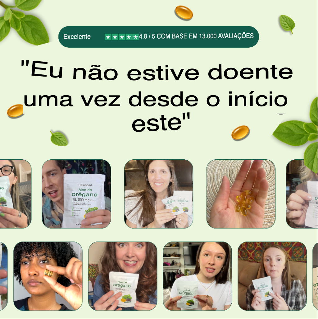 Óleo de Orégãos – 18 000 mg