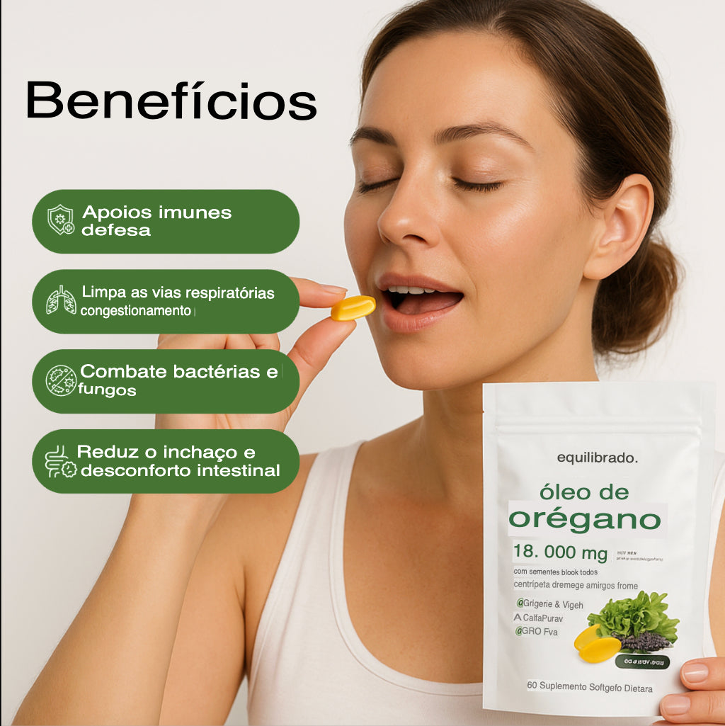 Óleo de Orégãos – 18 000 mg