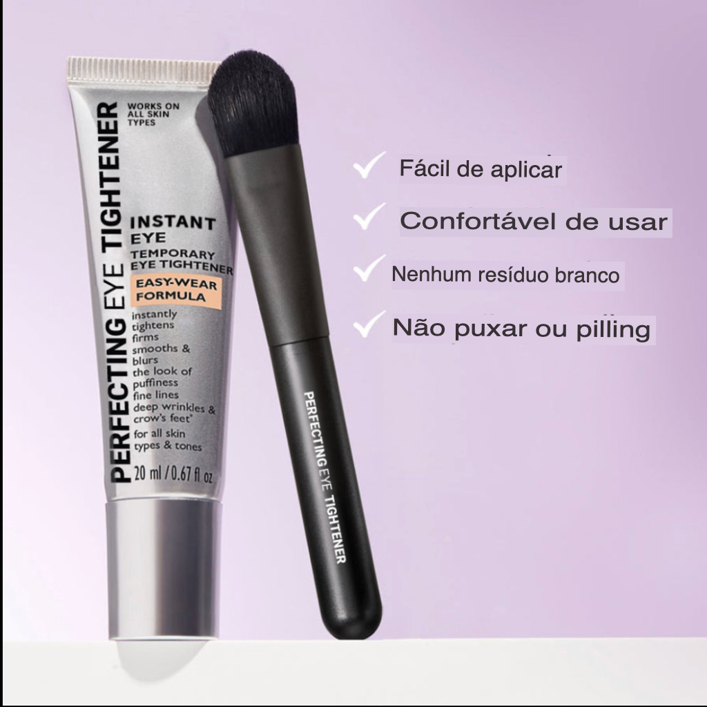 Creme instantâneo para o contorno dos olhos