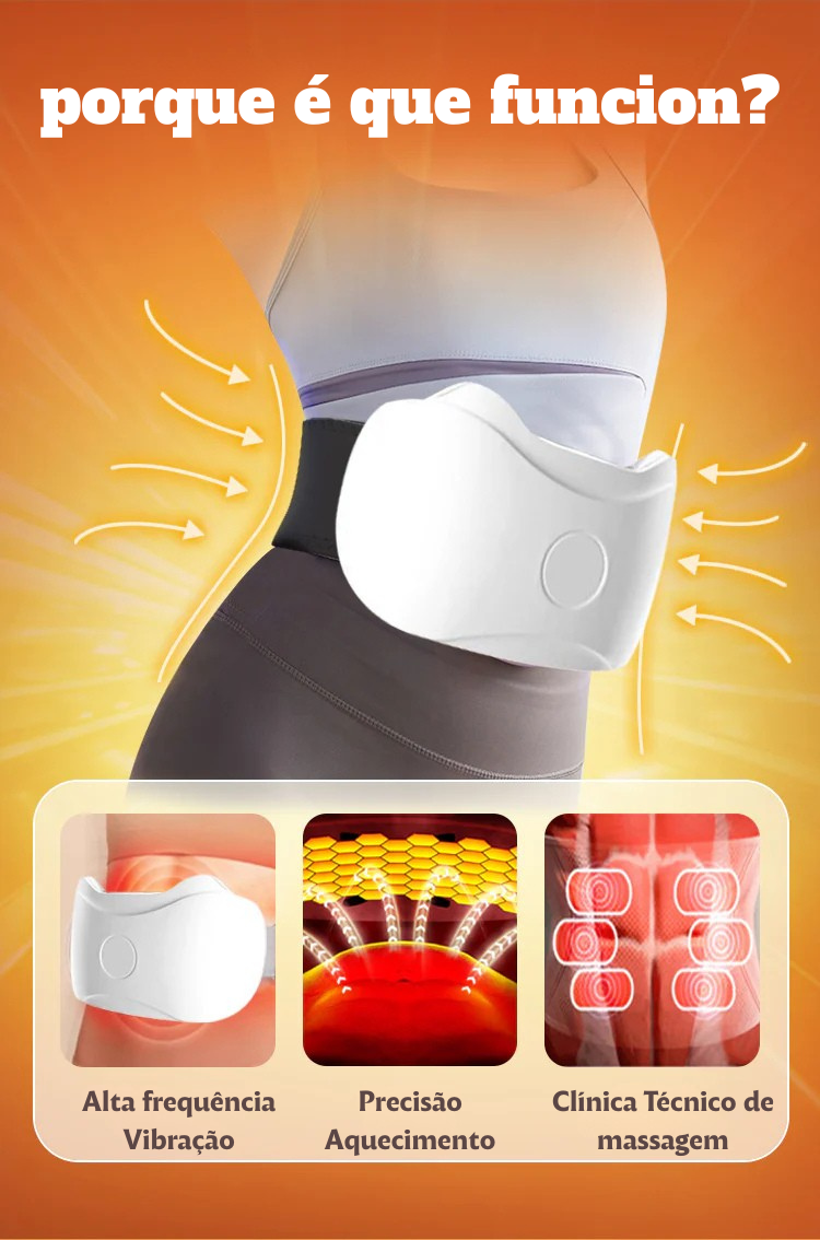Oferta por tempo limitado ⏳ - massageador abdominal elétrico sem fio com 50% de desconto 💥 para queimar gordura e promover a digestão