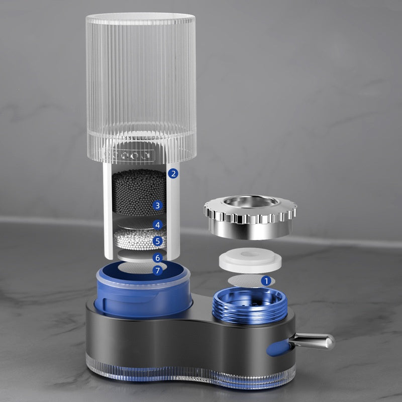✨💧Purificador de água para torneira com adaptadores