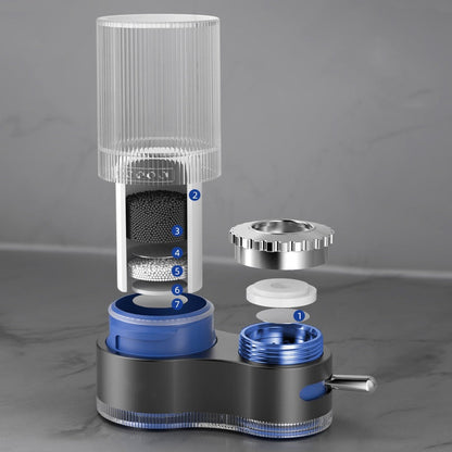 ✨💧Purificador de água para torneira com adaptadores