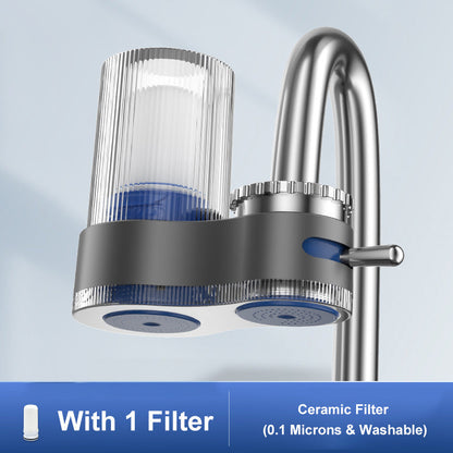 ✨💧Purificador de água para torneira com adaptadores